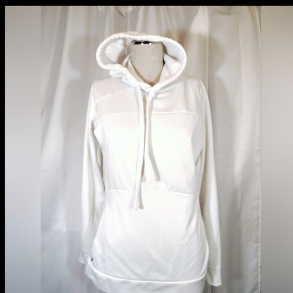 Cabela's  Hoodie, Woman, White, Pockets, Drawstring, Logo, S